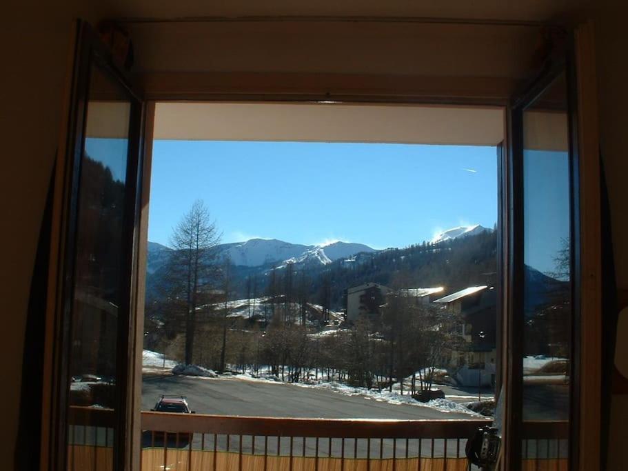 Confortable Appartement, Panorama Sud, Vue Montagne Allos Eksteriør billede